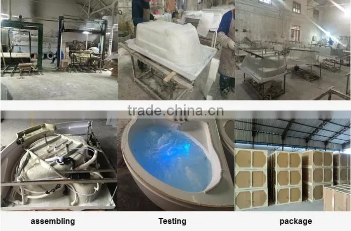 corner freestanding Acrylic cheap whirlpool massage bathtub