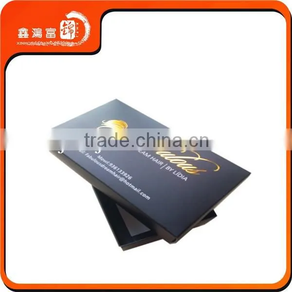 Custom xhfj top cover paper box in folding paper box