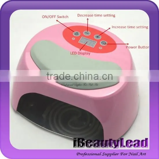 2016 24W UV LED lamp 12W CCFL 12W LED nail lamp nail dryer lamp