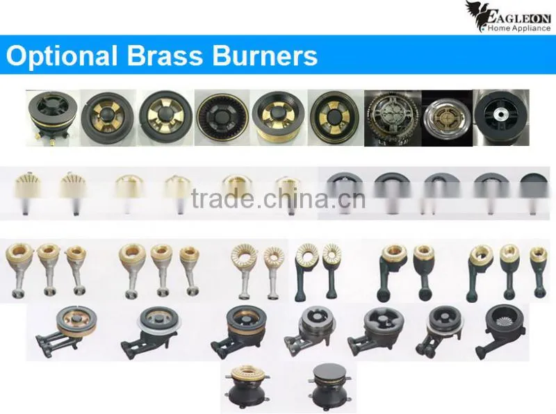SKD/CKD Brass burner/copper burner build in/table gas stove