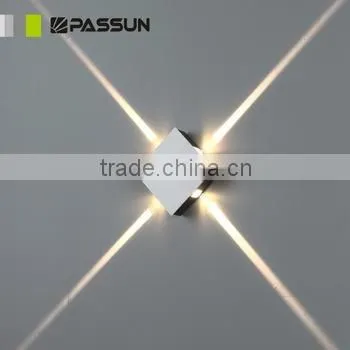 Decorative indoor led wall light