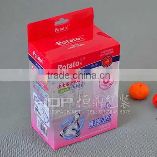 Clear PP plastic transparent folding box for baby care