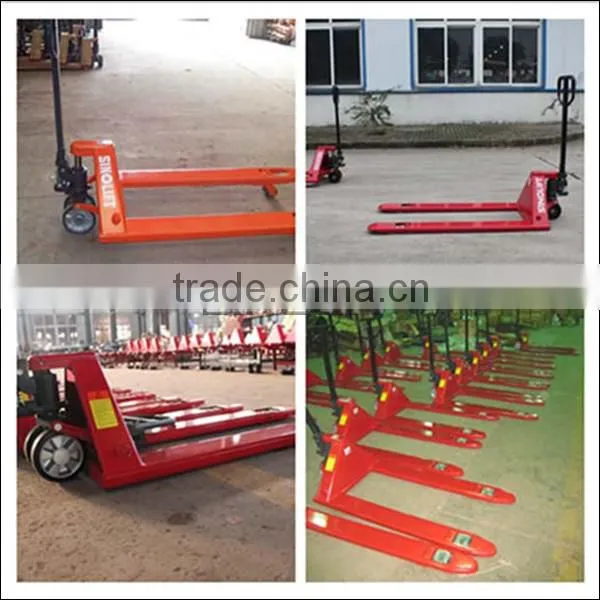 Sinolift 2015 New NPL Series Low Profile Hydraulic Customrized Manual Pallet Truck