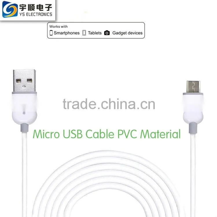 2.0 Micro USB Cable With ABS Housing/ROHS Passed