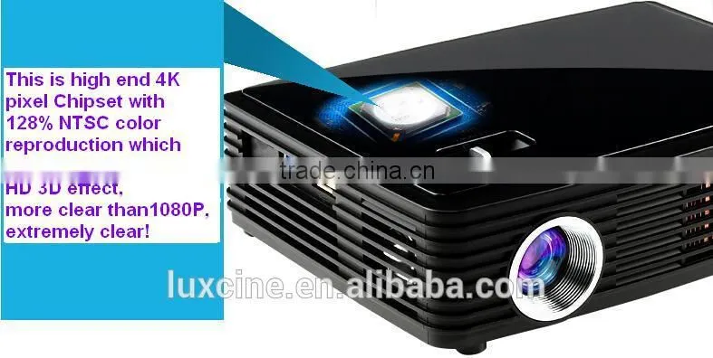 Latest Projector / Mini 3D Projector / Android4.2.2 Smart Projector / Hologram Projector Z2000SD