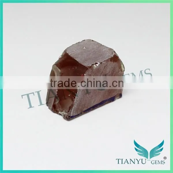 Best prices wholesale bulk russia nanosital rough stone color changing jewelry