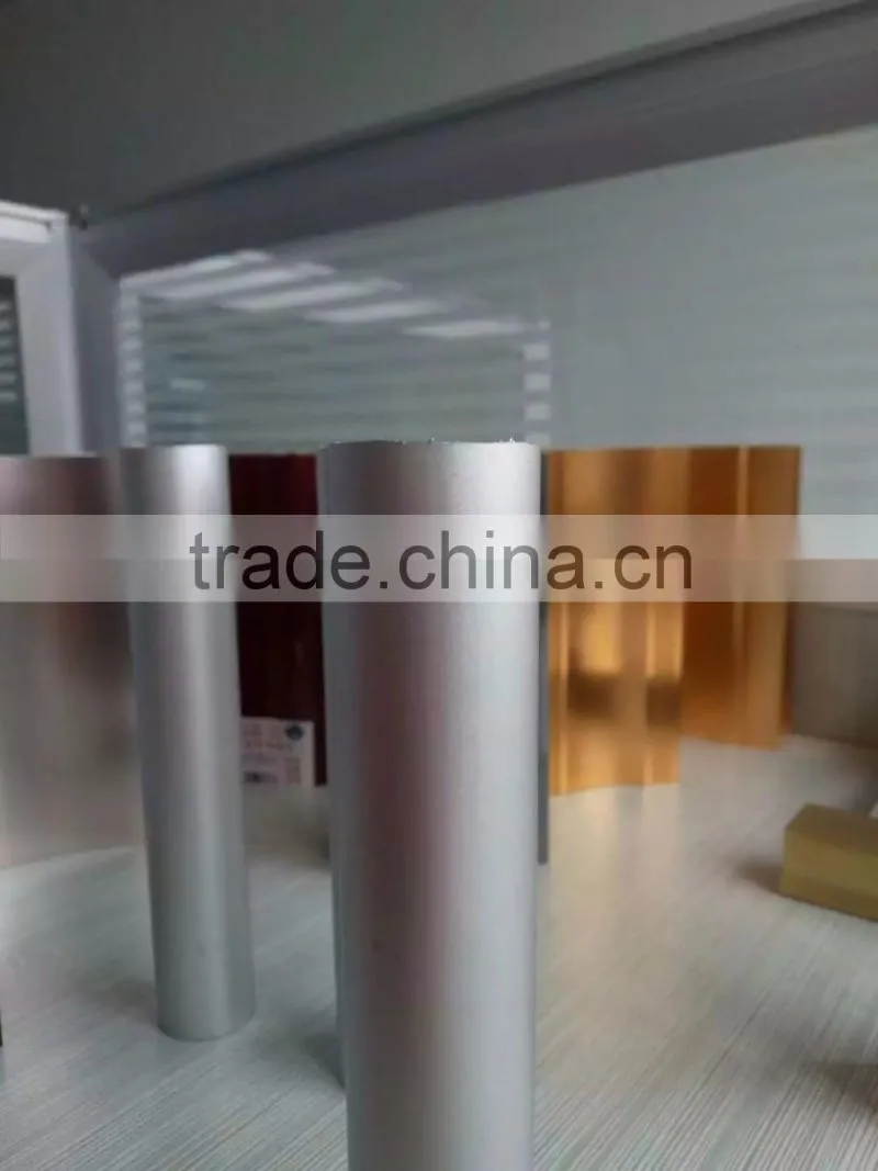 Aluminum Extrusion anodizied acid sand Profiles for industrial