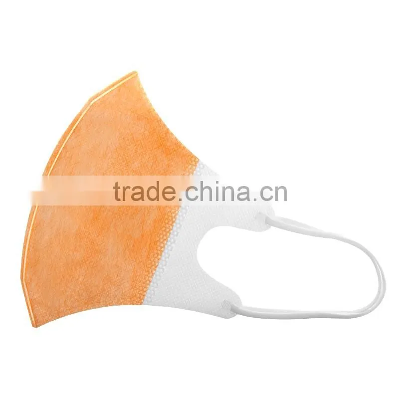 2016 ECOMA colorful anti-fog 3-D face mask, polypropylene isolation mask