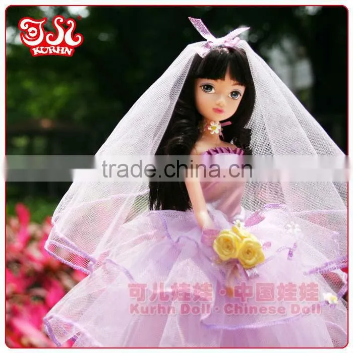 Collectible wholesale fashion bride doll wedding gift