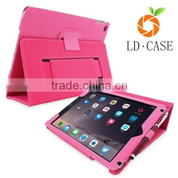 Leather Stand Foldable Case Cover with Multiple Viewing auto Sleep Wake For Apple iPad Pro 9.7 inch