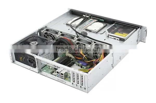 ED208H48 19 inch 2u hot swap 8 bay server case 2u 19 inch mini itx server case