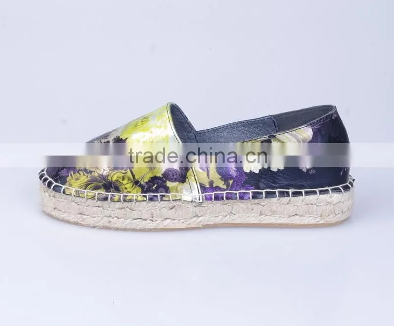 2015 TOPSHOP platform Espadrilles flower print upper