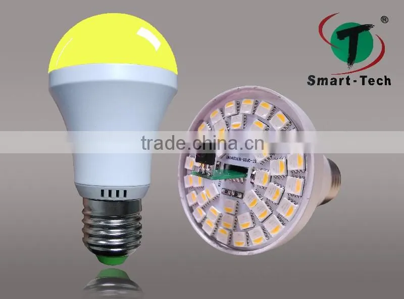 color changing rgb lamp,9w 38khz rgb bulb and 16 color lamp