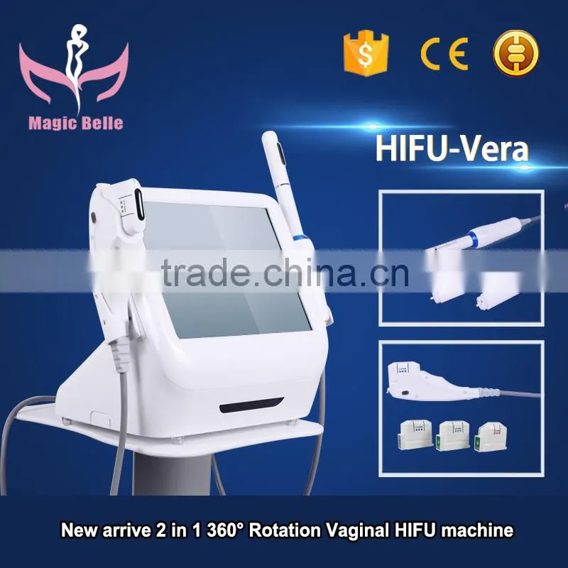 New HIFU Machine!!! 5 Heads Facial Lifting Machine/HIFU Slimming Machine with Teaching Video