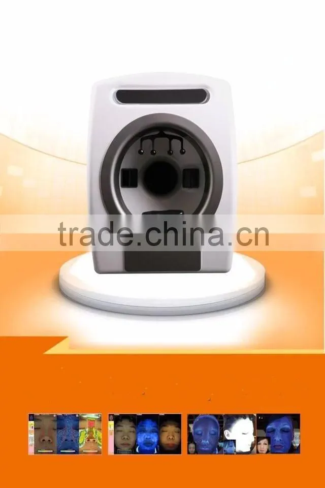 3D facial skin analyzer for skin spots wrinkle pore skin color analysis P-105B