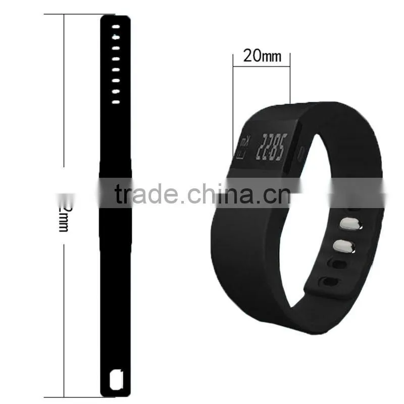 Newest TW64 Fitness Tracker Bluetooth Smartband Sport Bracelet Smart Band Wristband Pedometer For iPhone IOS Android PK Fitbit