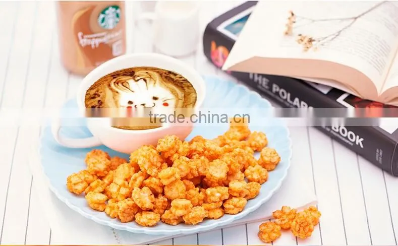 2016 Wholesale Healthy Snacks Rice Crackers With BRC, Fried Rice Crackers