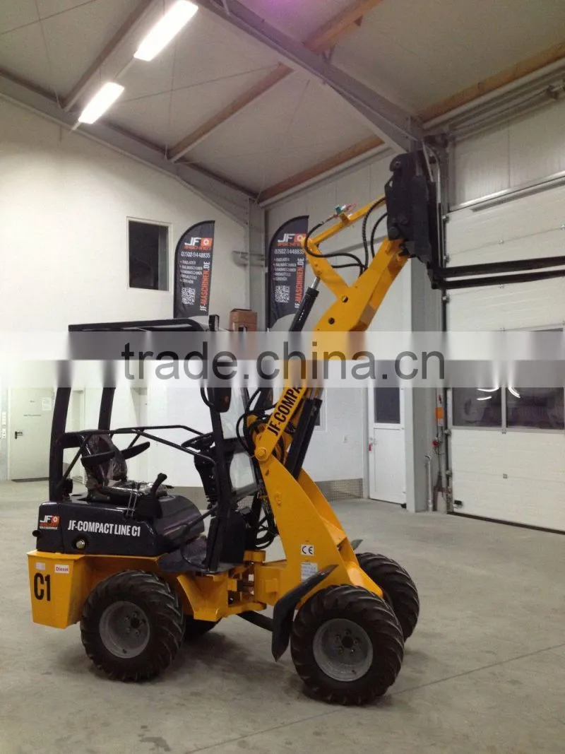 CE top quality 800kg capacity ZL08 mini wheel loader