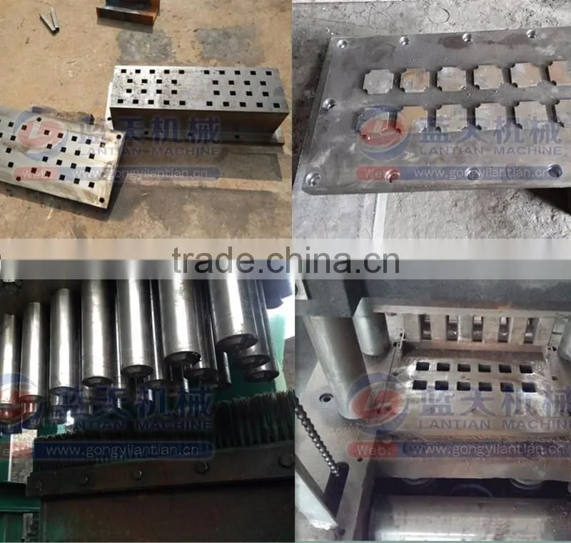 Big capacity high density CE approved coconut shell charcoal briquette machine