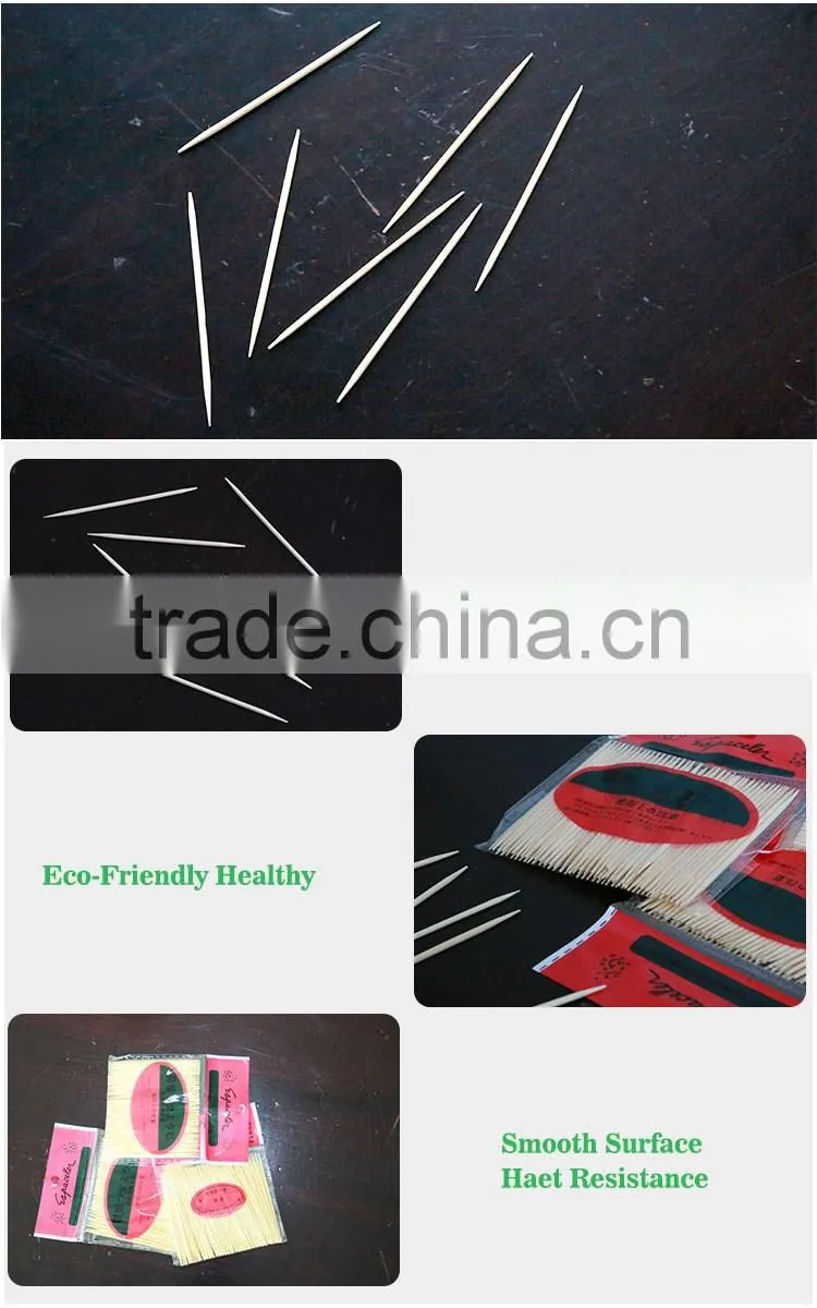 Hygienic bamboo toothpick on sale