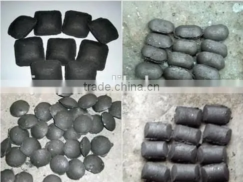 Coal/charcoal/iron dust briquetting machine