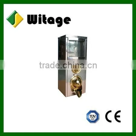 ISO factory fashion design stainless steel coffee bean dispenser