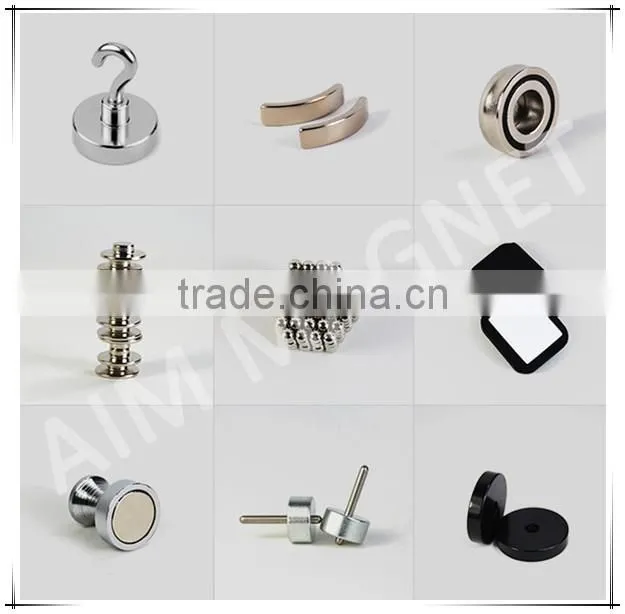 Pot magnets with screw socket