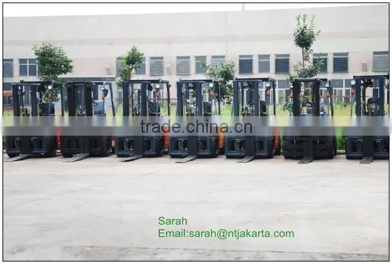 2.5 ton electric forklift truck CE approved with battery AC motor