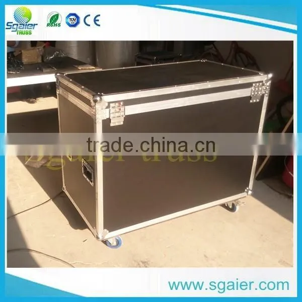 professional aluminum trolley flight case for led par light