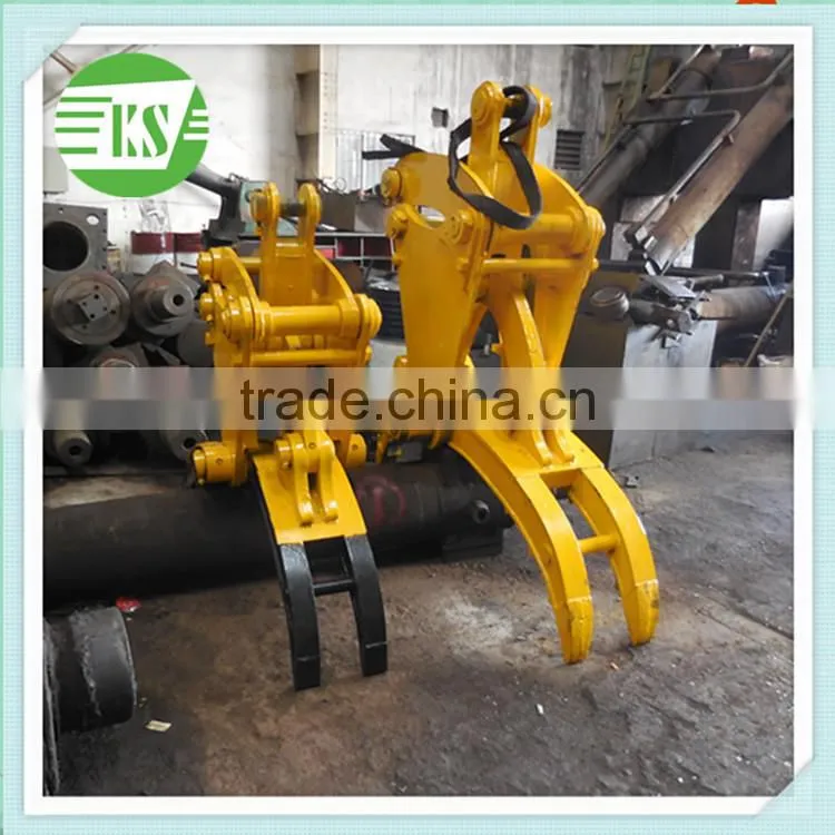 Rotating Grapple Hydraulic TImber Crane Grab
