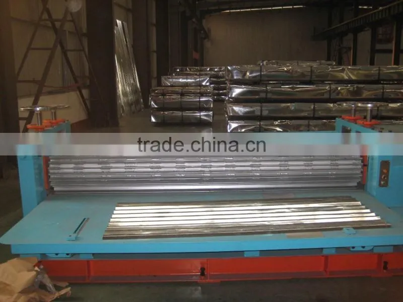 sandwich panel roofing tile making machine