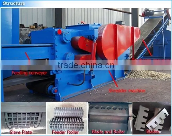 Hot In Indonesia EFB Oil Palm Shredder