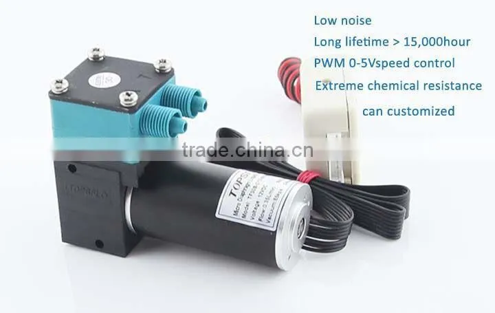 DC electric brushless diaphragm pump, mini brushless diaphragm pump for water