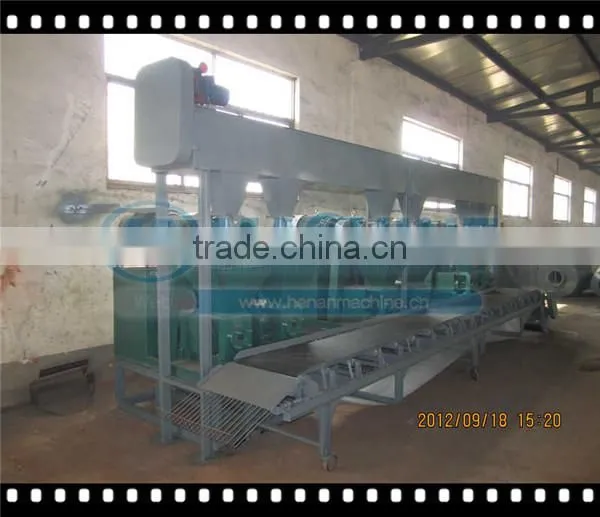 Clients highly-speaking rice husk charcoal briquette making machine for sale