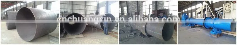 Palm Fiber Rotary Dryer Machine For Malaysia Palm Fiber