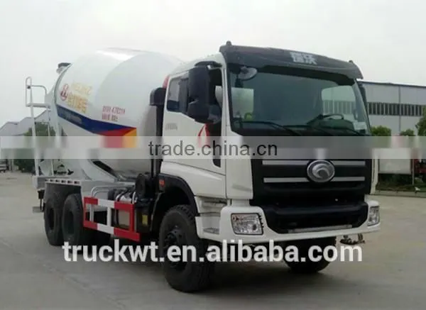 hot sale 8 cubic meter 260hp FOTON ROWOR 6x4 concrete mixer truck