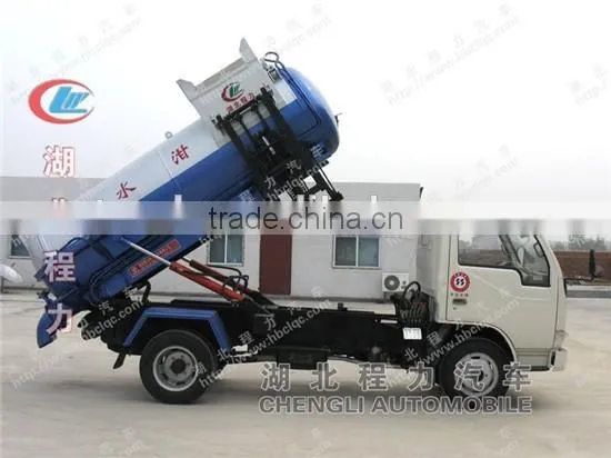 Fecal suction tank truck CLW5080GXE3 Fecing suction truck