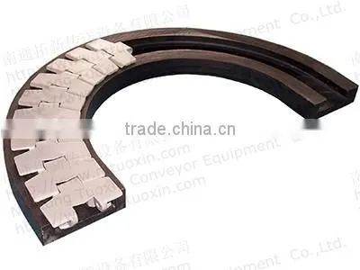 Corner Tracks for Plastic Modular Belt
