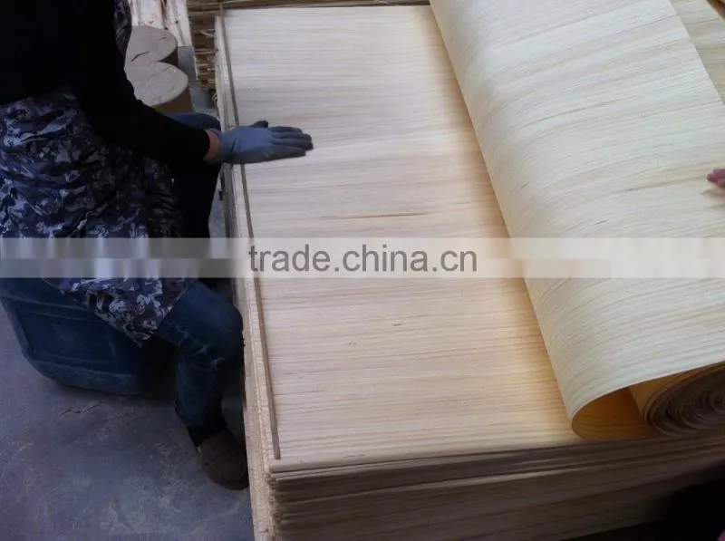 linyi factory Grade A 4*8 sliced cut 0.3mm recon veneer recon keruing/gurjan/keuring face veneer