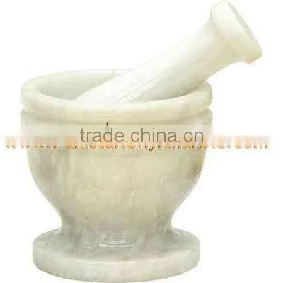 PAKISTAN SUPPLIER WHOLESALE 2017 ONYX MORTAR AND PESTLE HANDICRAFTS