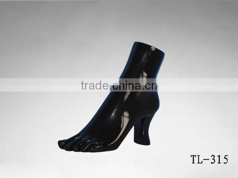 Cheap sock and shoes display mannequin foot for sale