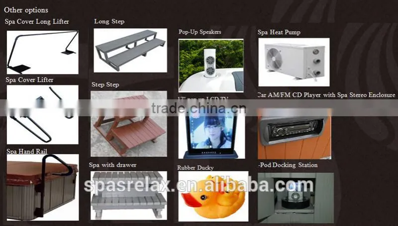 American Acrylic material Balboa system swim spa /Massage Hot Tub