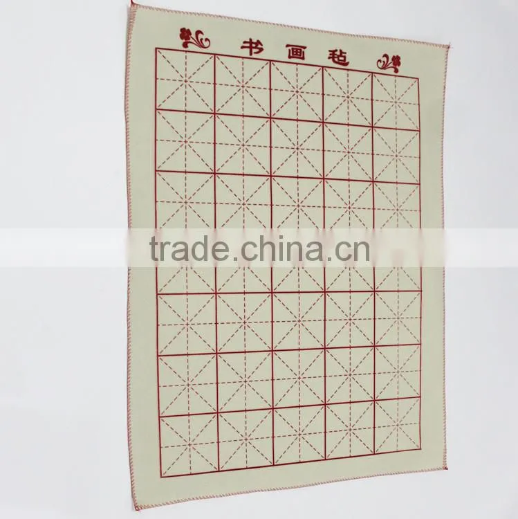 felt desk pad for calligraphy, Polyester painter felt, painter felt, 100% polyester felt, Table felt needle-felt