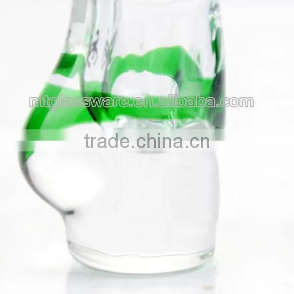 2oz fancy shot glass with bikini special tourist souvenir wine glass