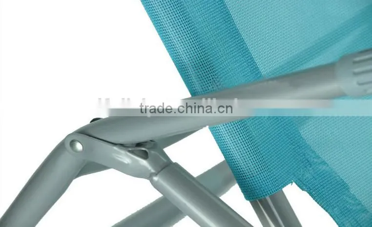 Sun lounge steel leisure chaise rocking recliner chair