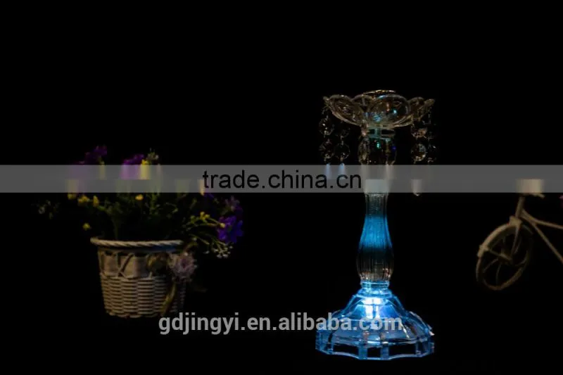 topper decorative LED base Lighted acrylic candle holders