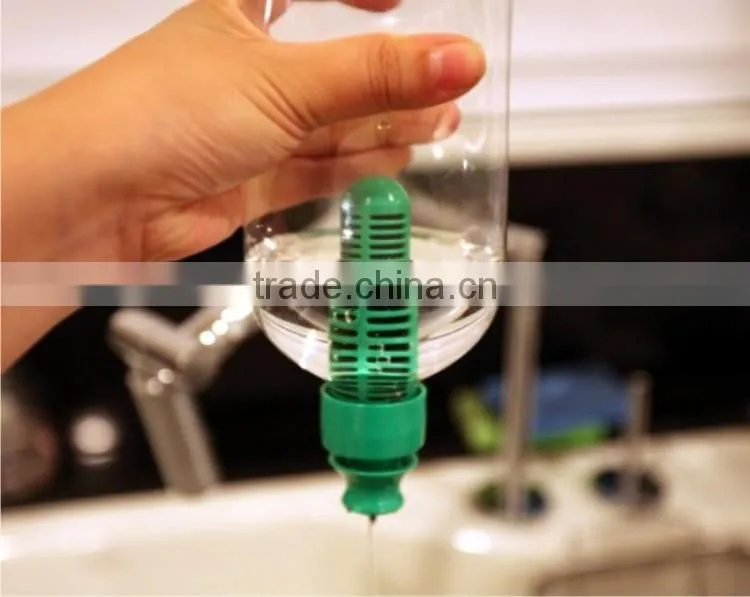 Hot portable outdoor activated carbon sport water bottle