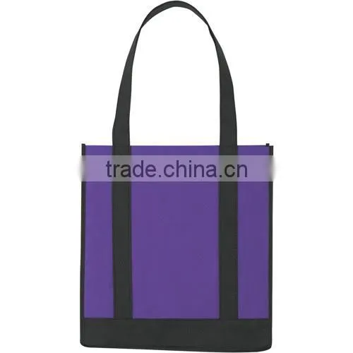 Silk Printed Non woven plastic tote bag