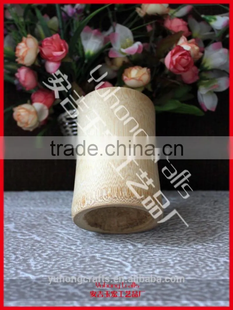 customized natural bamboo cups for promotion