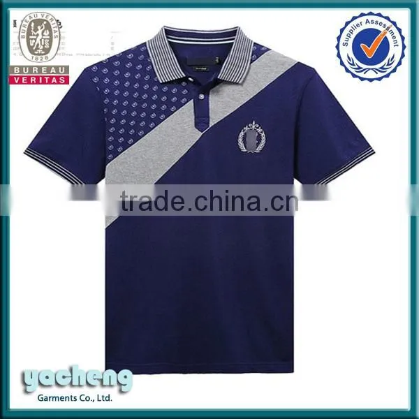 custom embroidery patch high quality cotton men t-shirt